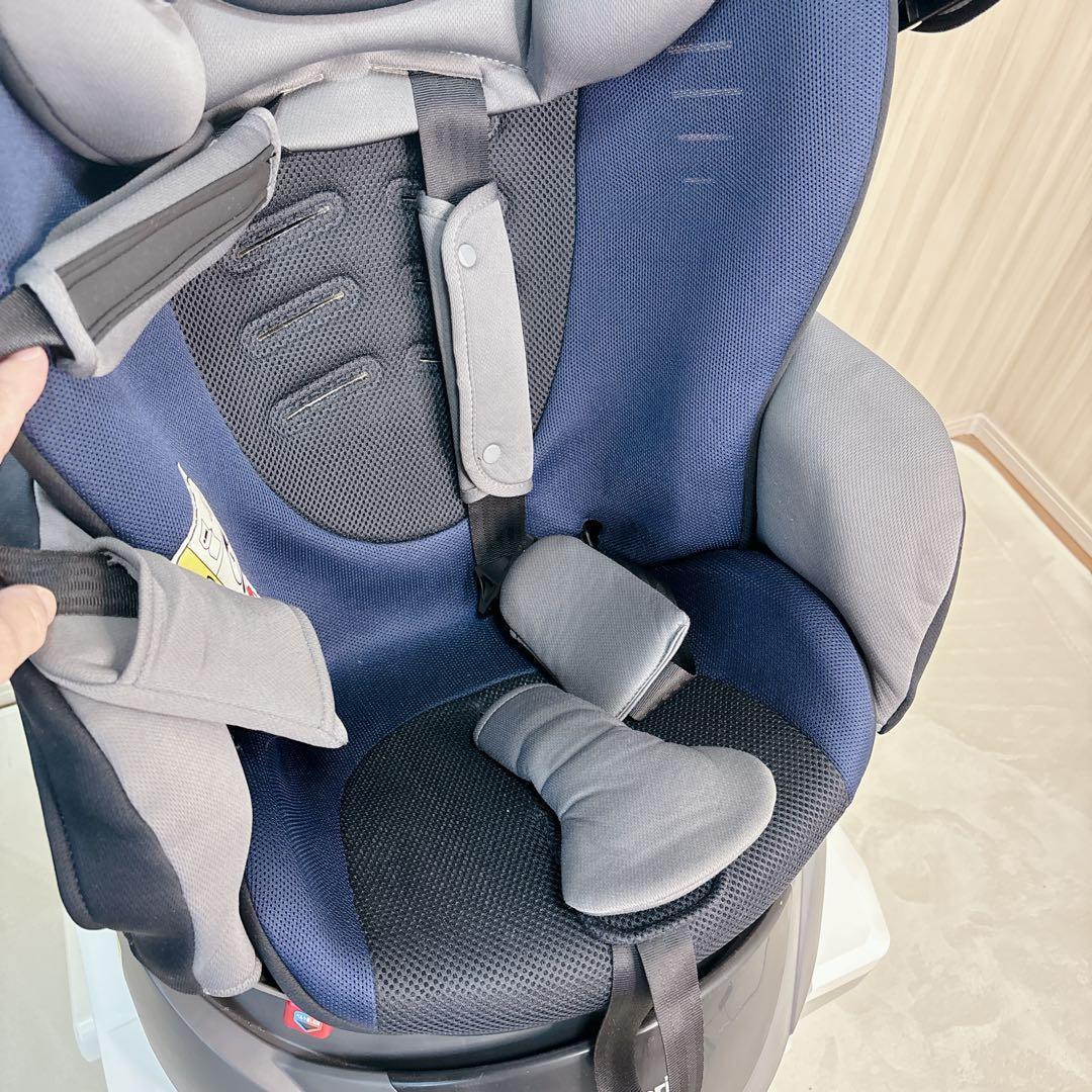 【未使用級】アップリカ☆ディアターンプラスプレミアム 回転式 シートベルト固定式