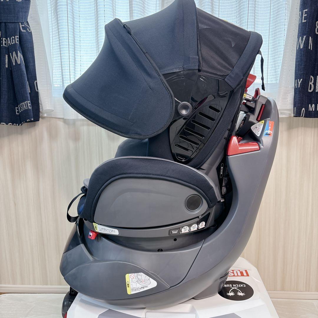 【未使用級】アップリカ☆ディアターンプラスプレミアム 回転式 シートベルト固定式