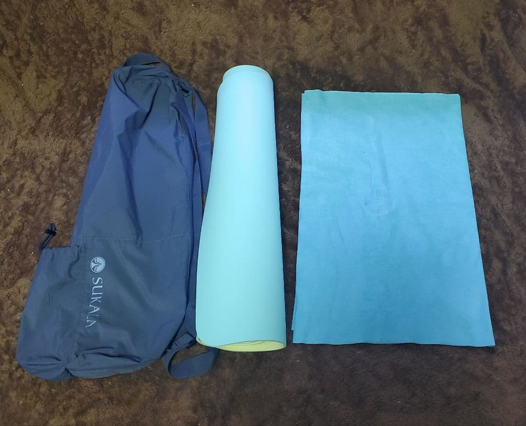 美品 SKALA スカーラ LAVA ラバ ヨガマット ケース ラグ