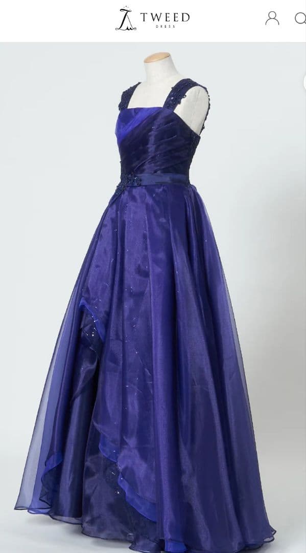 ぽすくまちゃん様　TWEEDGIRL　TWEEDドレス　　演奏会　発表会　ピアノ