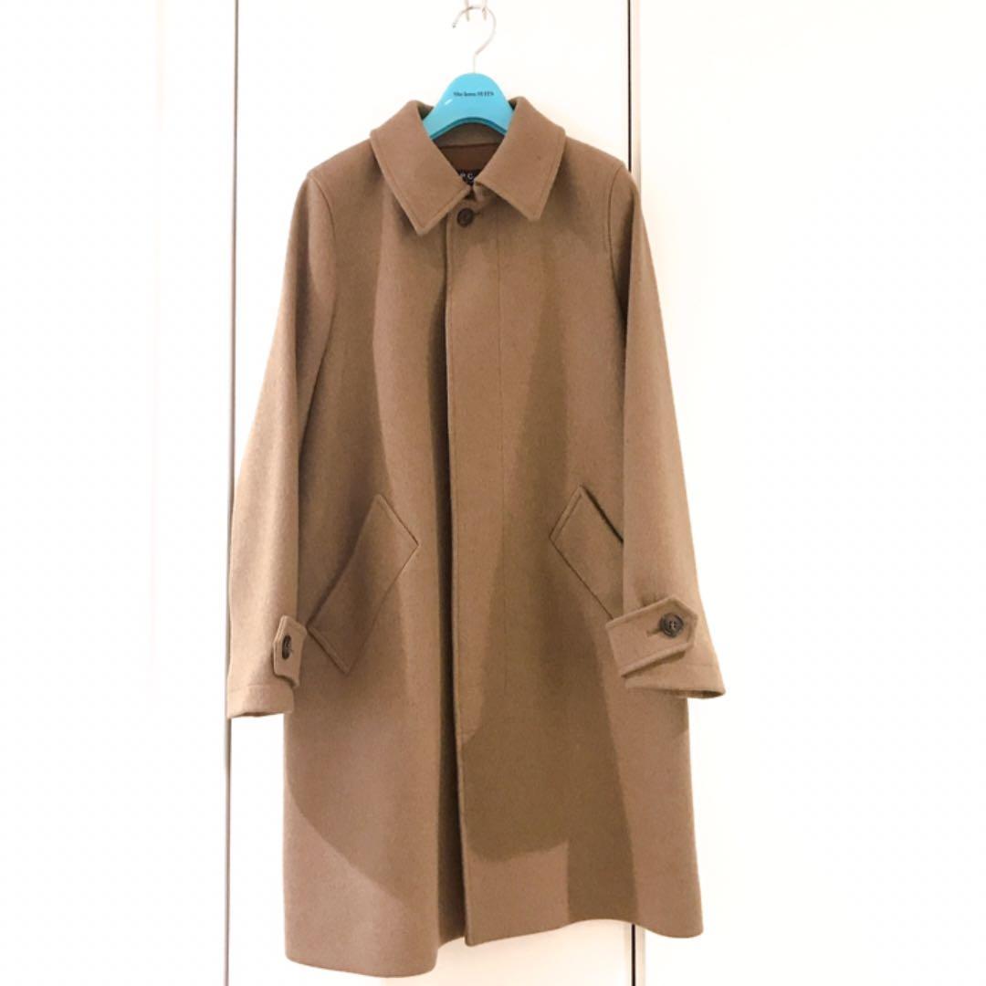 【定価75000円】A.P.C. ステンカラーコート 美品　カバー付き