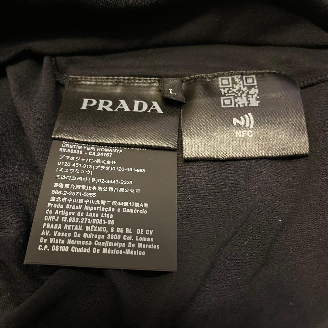匿名配送 USED プラダ PRADA 長袖 Tシャツ