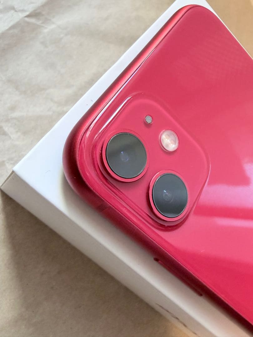 iPhone 11 (PRODUCT)RED 256GB SIMフリー おまけ付