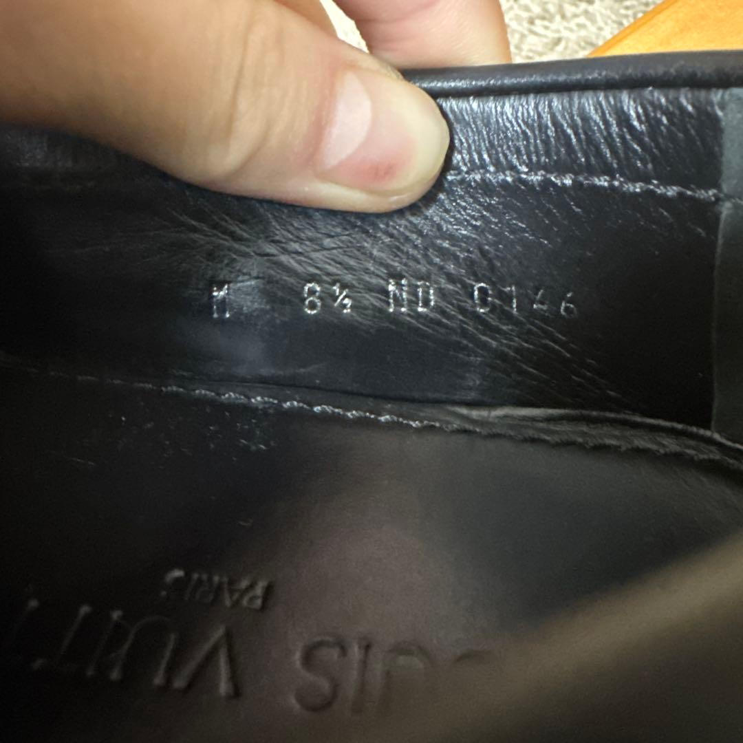 ルイヴィトン ダミエ アンフィニ ドライビングシューズ 27cm