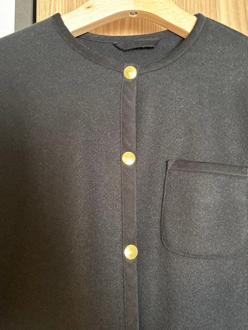 美品♪TWW ARKLEY A-LINE W-FACE JERSEY 34