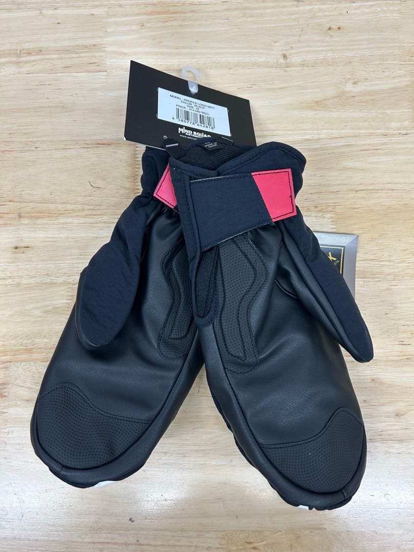 【新品】23/24 ASHRAM スノーボード ミントグローブ Mサイズ