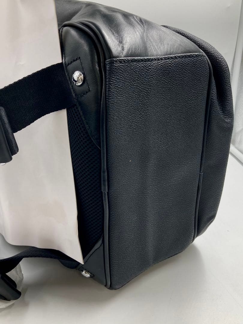 BALR ボーラー ヘキサゴン バックパック ブラック レザー 未使用 タグ付