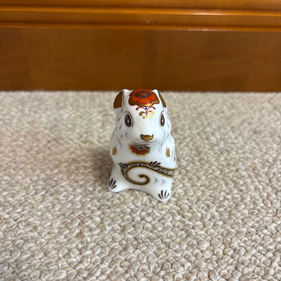 【値下げ】ロイヤルクラウンダービー♡ネズミ置物