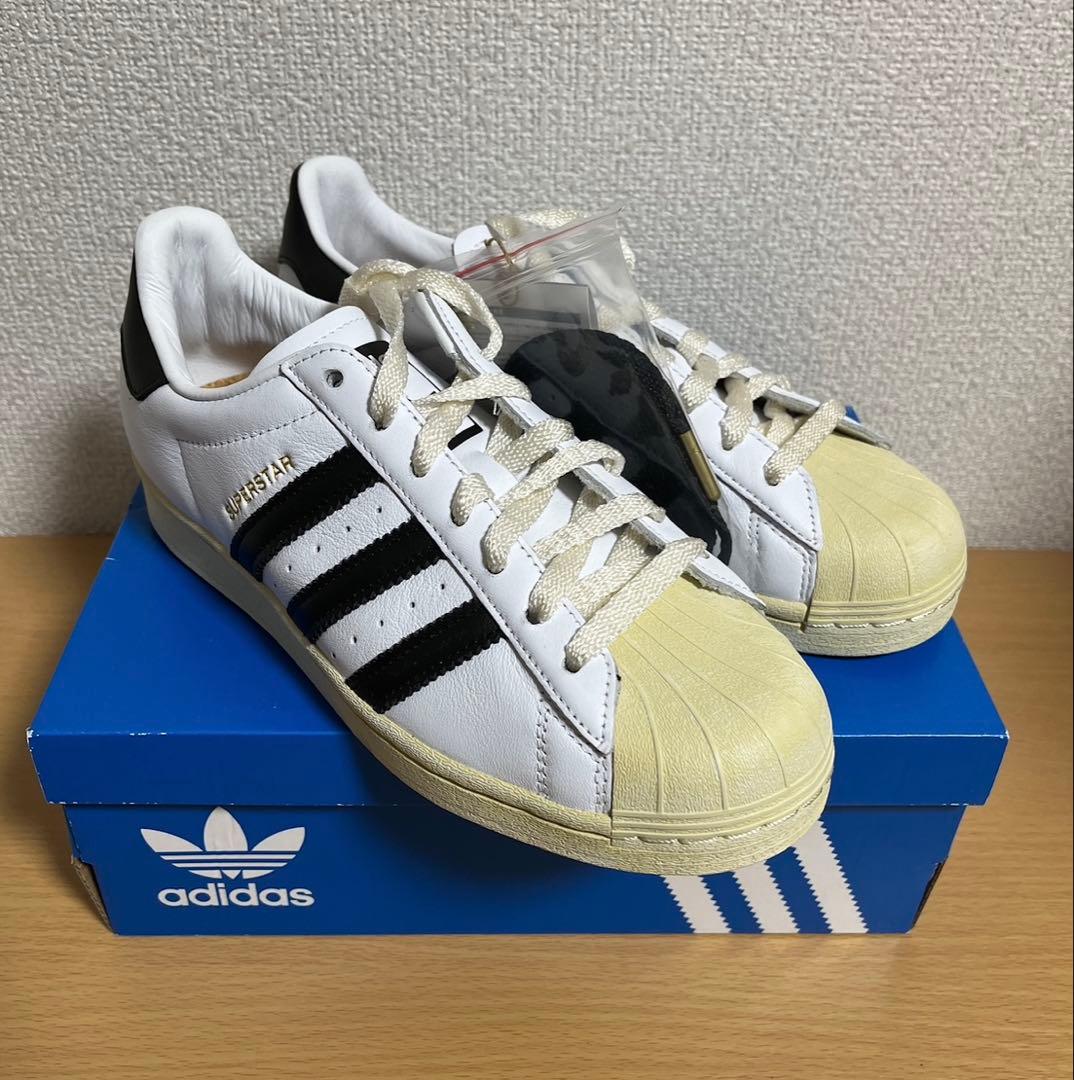 新品 SUPERSTAR VINTAGE SOLE 白 24.5cm