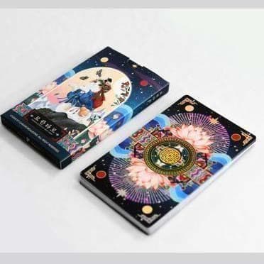 【正規品】韓国インディーズデッキ✨芸術的なオリエンタル猫のタロットカード