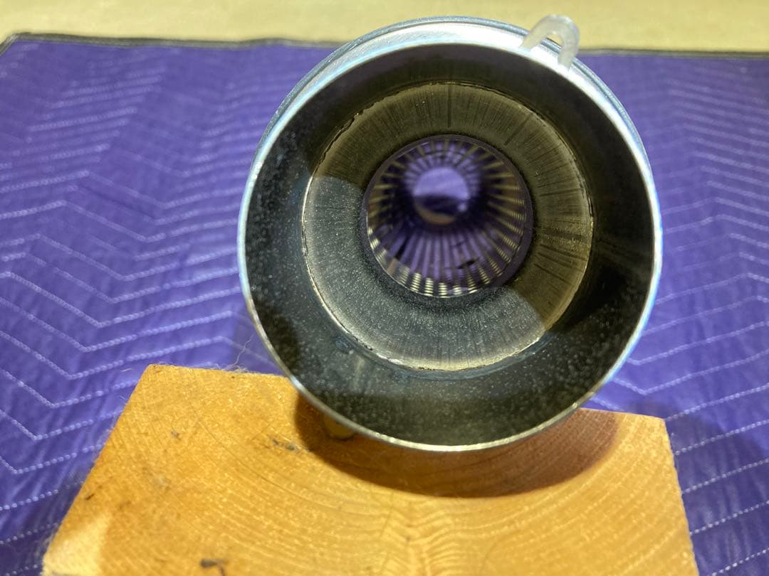 汎用　チタンカーボンサイレンサー スリップオン　60.5 超軽量　新品同様