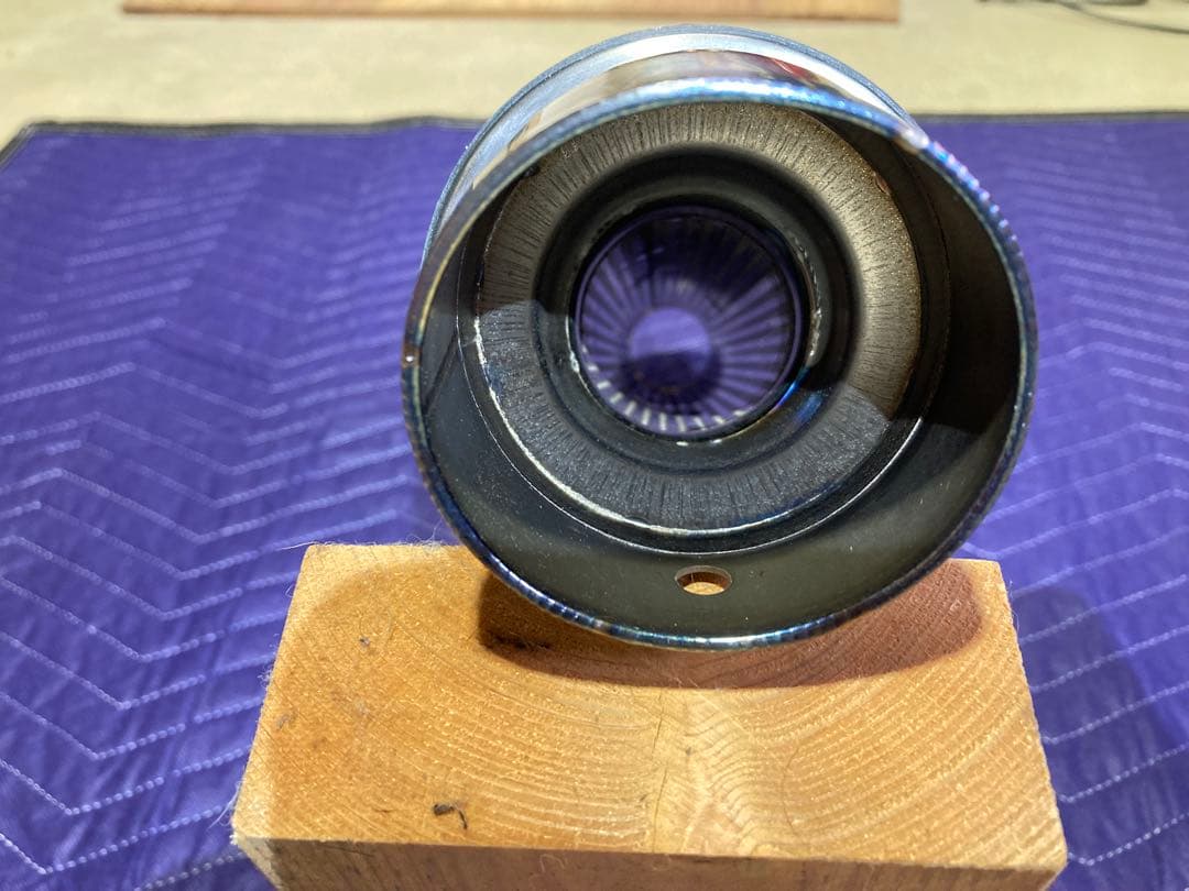 汎用　チタンカーボンサイレンサー スリップオン　60.5 超軽量　新品同様