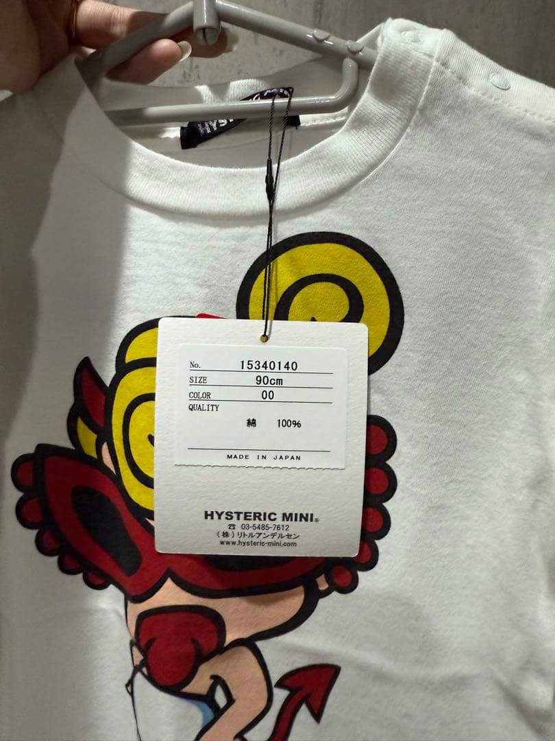 HYSTERIC MINI バットウィングTシャツ