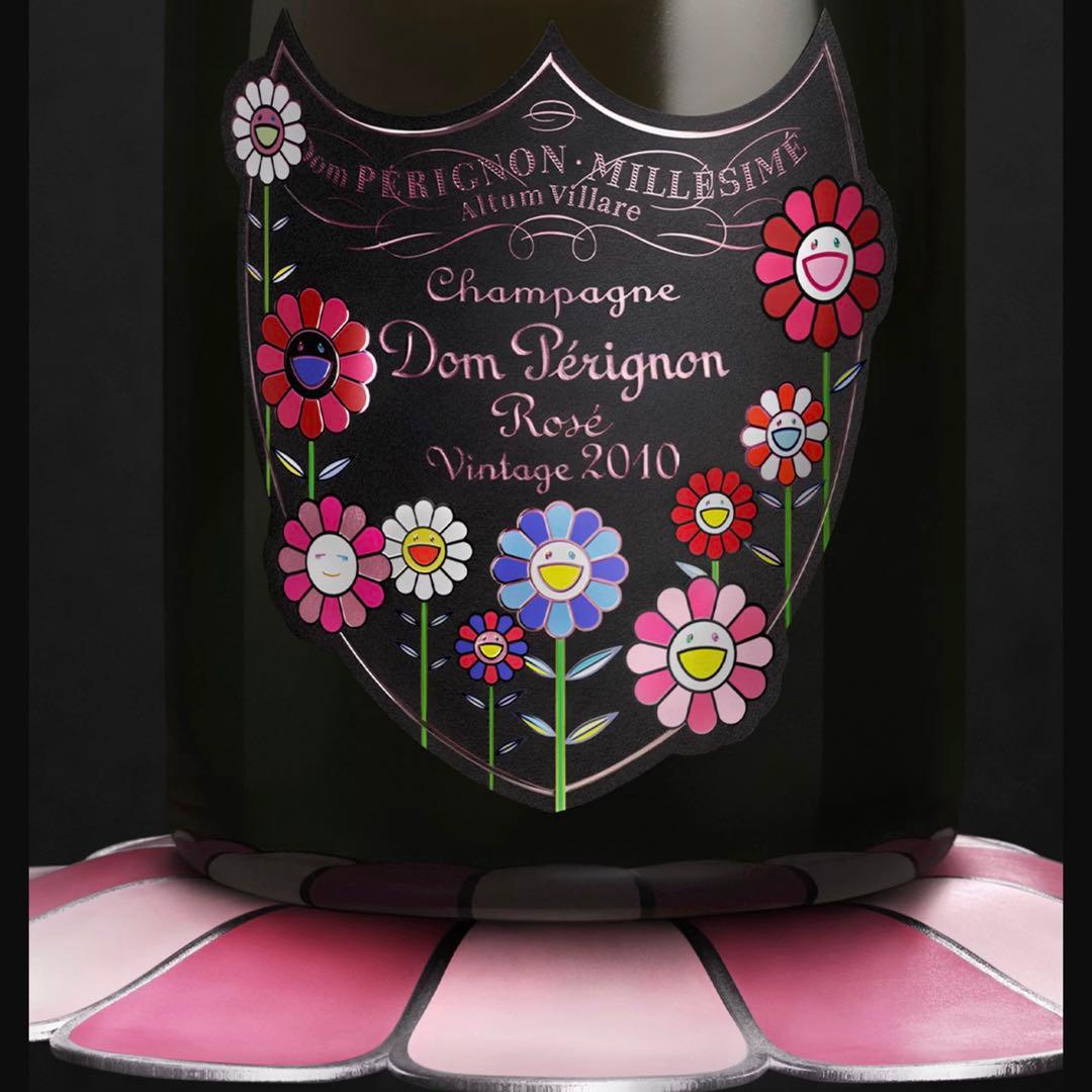 【新品未開封】ドンペリニヨン村上隆限定コラボ2本セット（2015、ロゼ2010）