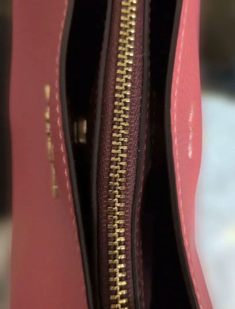 #新品未使用同様　#COACHサーモン ピンク レザー ショルダートートバッグ