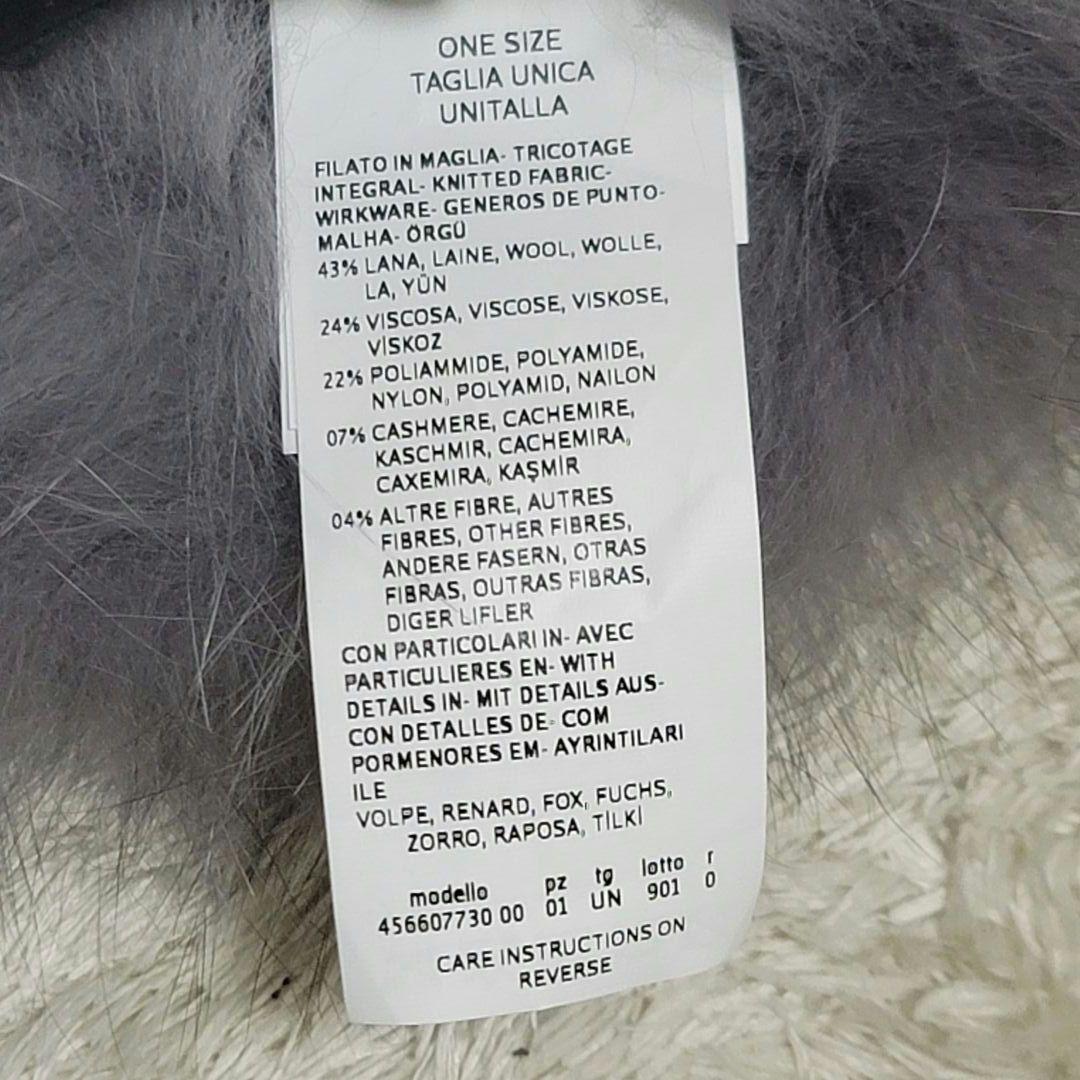 未使用✨マックスマーラ 白タグ 定価6万 カシミヤ混 フォックス 手袋