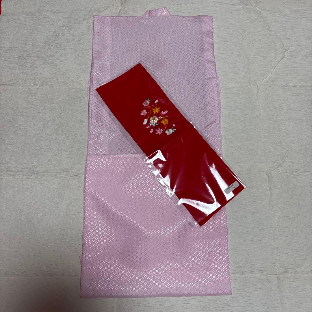 七五三　着物セット　着物　被布　３歳　絞り　友禅　フルセット