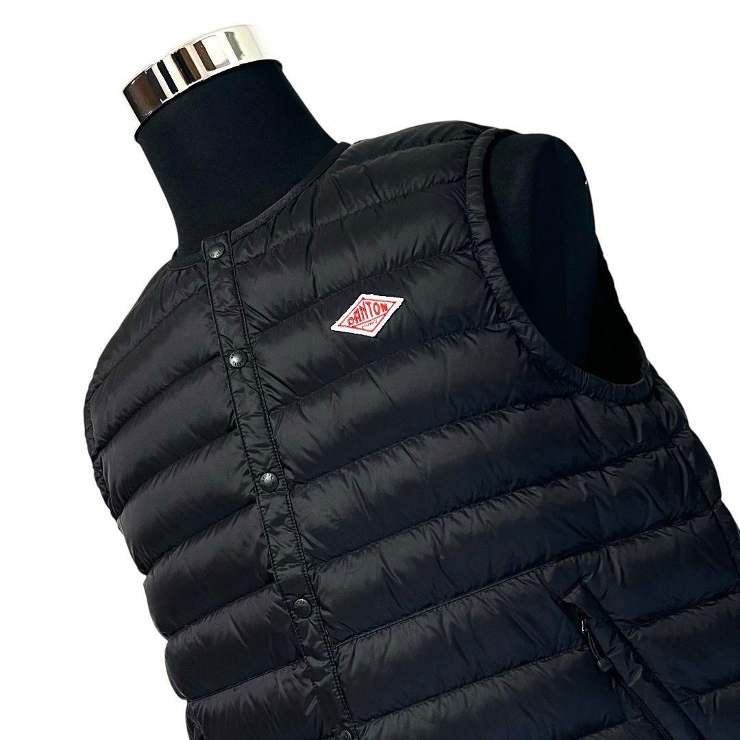 【極美品✨️】【42】DANTON インナーダウンベスト メンズ