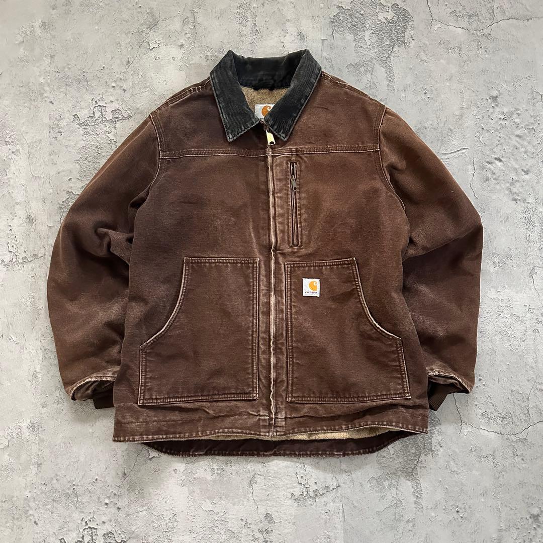 00s【Carhartt】カーハート（M）フルスイングジャケット＊ワーク＊ダック