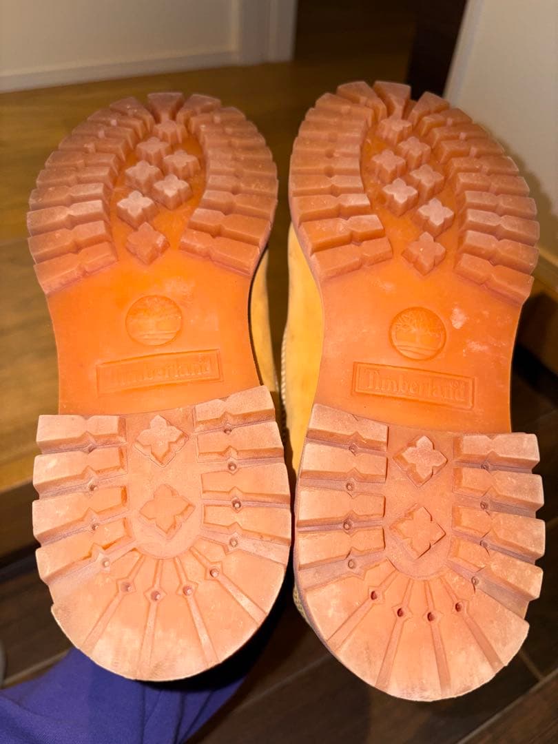 【値下げ中】Timberland 25.5 プレミアム イエローブーツ