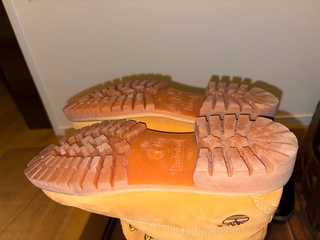 【値下げ中】Timberland 25.5 プレミアム イエローブーツ