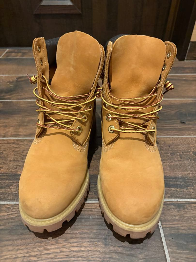 【値下げ中】Timberland 25.5 プレミアム イエローブーツ
