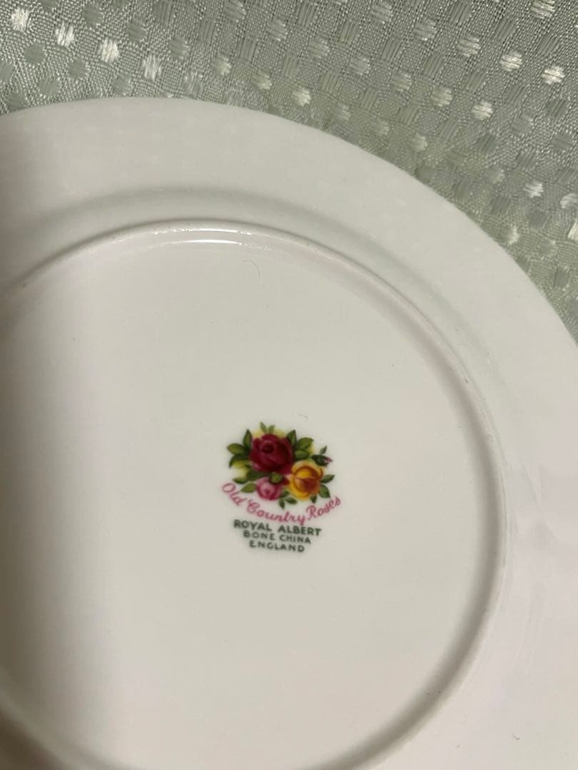 ロイヤル・アルバート オールドカントリーローズ プレート 皿 約16㎝ セット