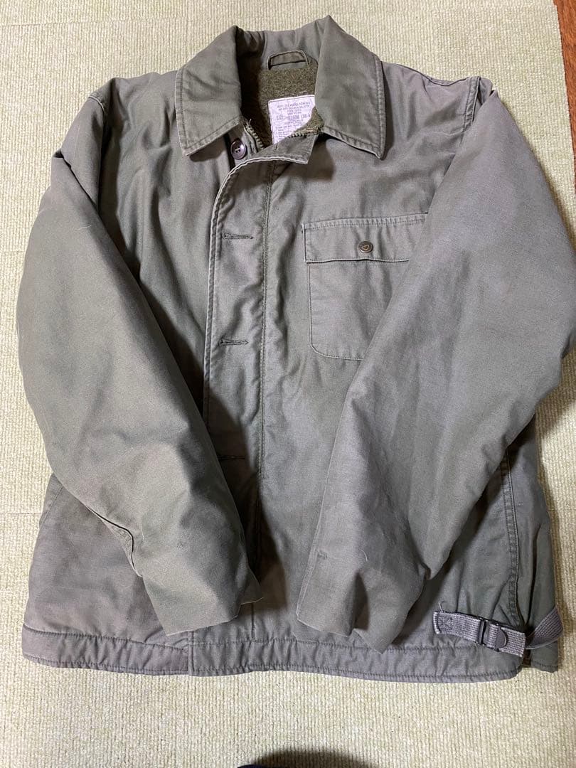 【美品】A2 デッキジャケット US NAVY ビンテージ