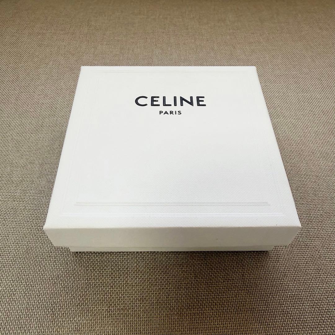 【新品未使用】CELINEトリオンフ ラインストーン ピアス 定価92400