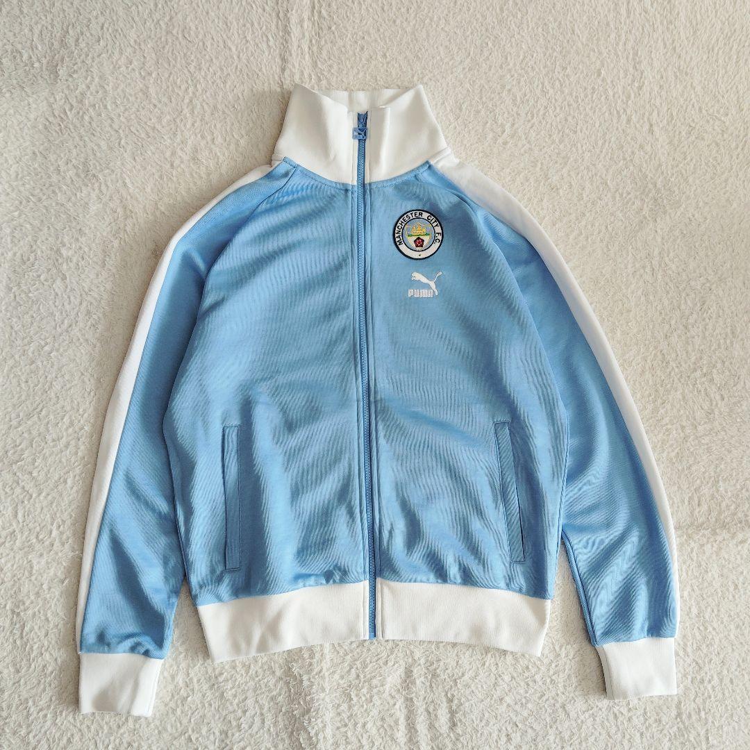極美品 マンチェスターシティ アンセムジャケット トラックジャケット 希少Ｍ