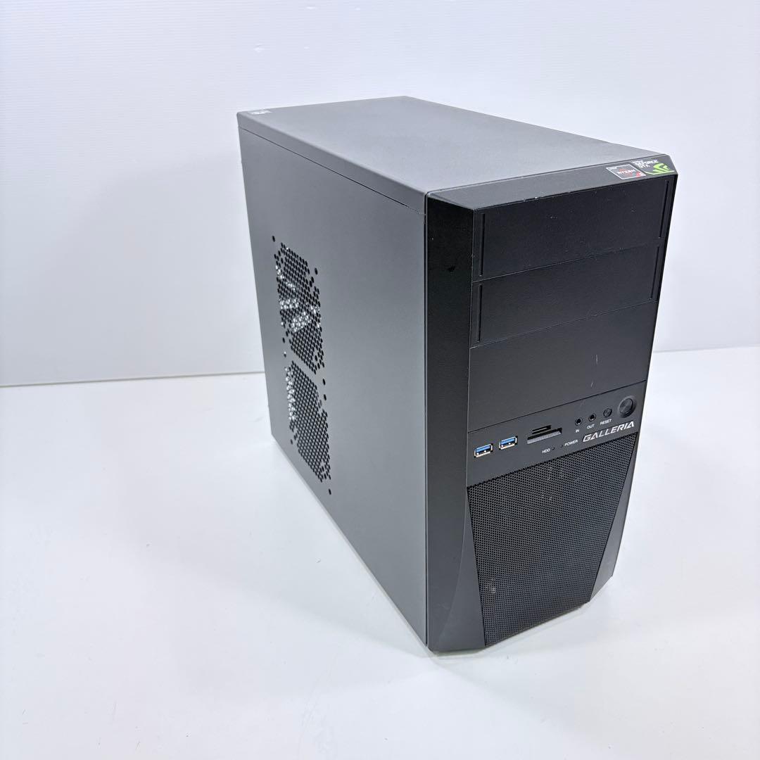 ゲーミングPC Ryzen5 2600 GTX1660Ti ドスパラ ガレリア