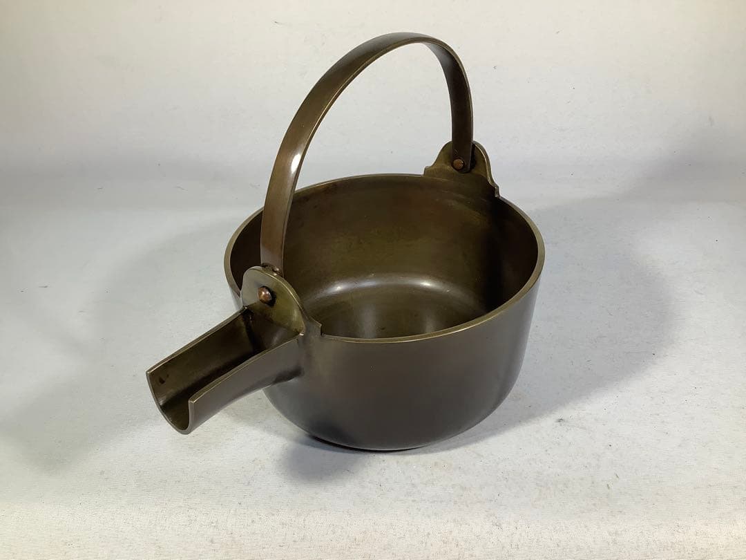 唐銅　汁器　浄雲　茶道具　送料無料