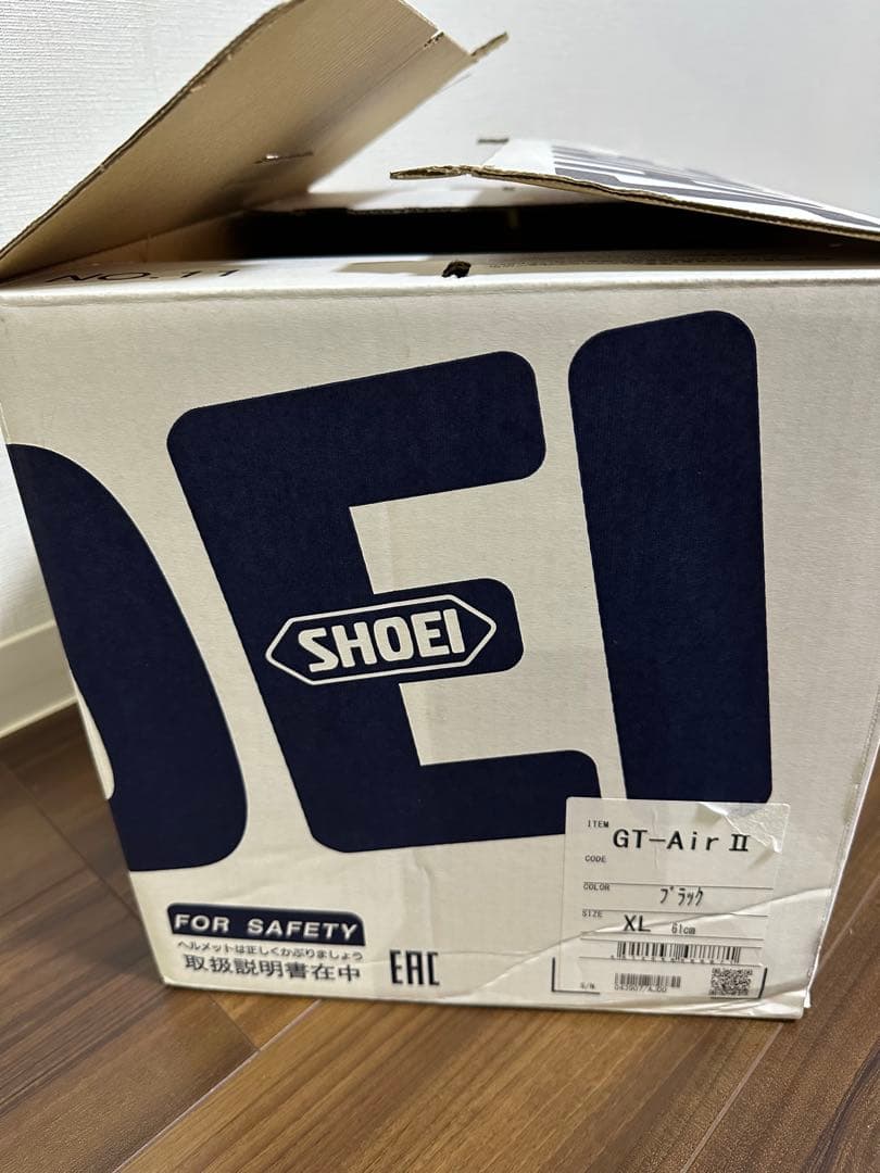 【美品】SHOEI GT-Air2 Black XLサイズ