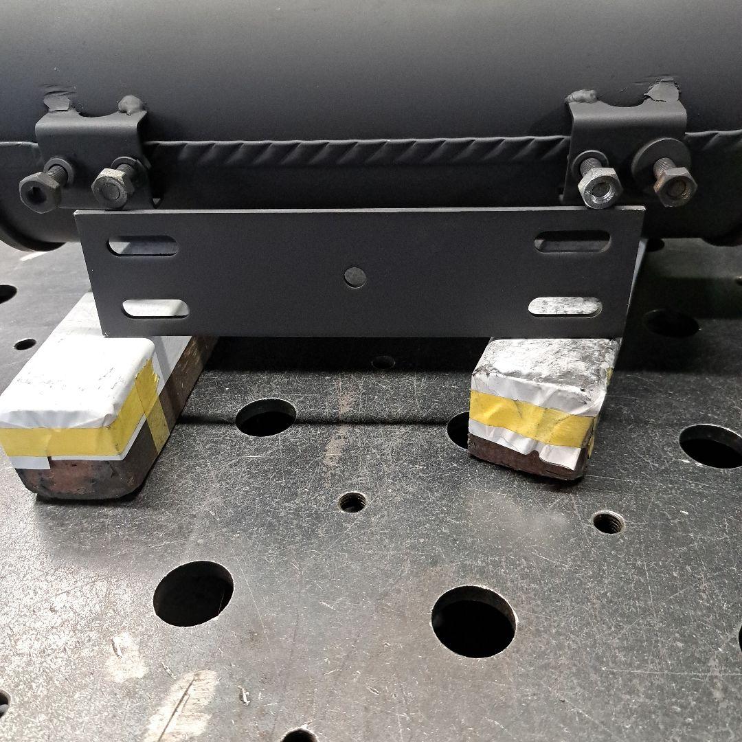 2トンTYマフラー(耐熱スプレーとフレキパイプ付き)