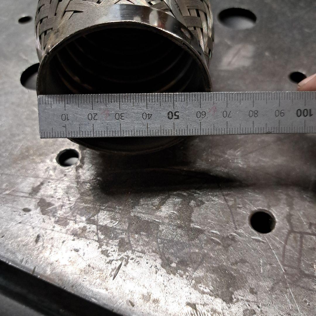 2トンTYマフラー(耐熱スプレーとフレキパイプ付き)