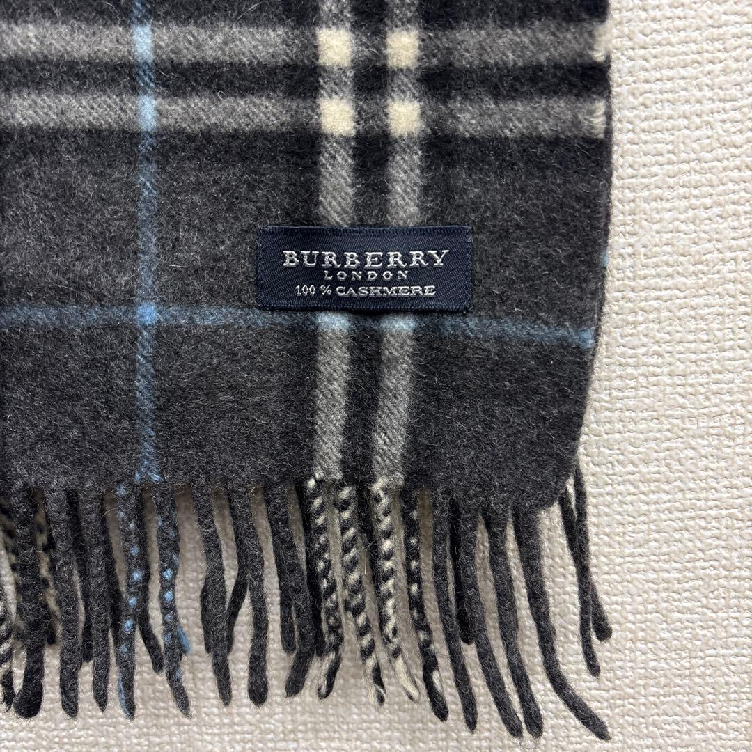 BURBERRY LONDON カシミヤ100% マフラー