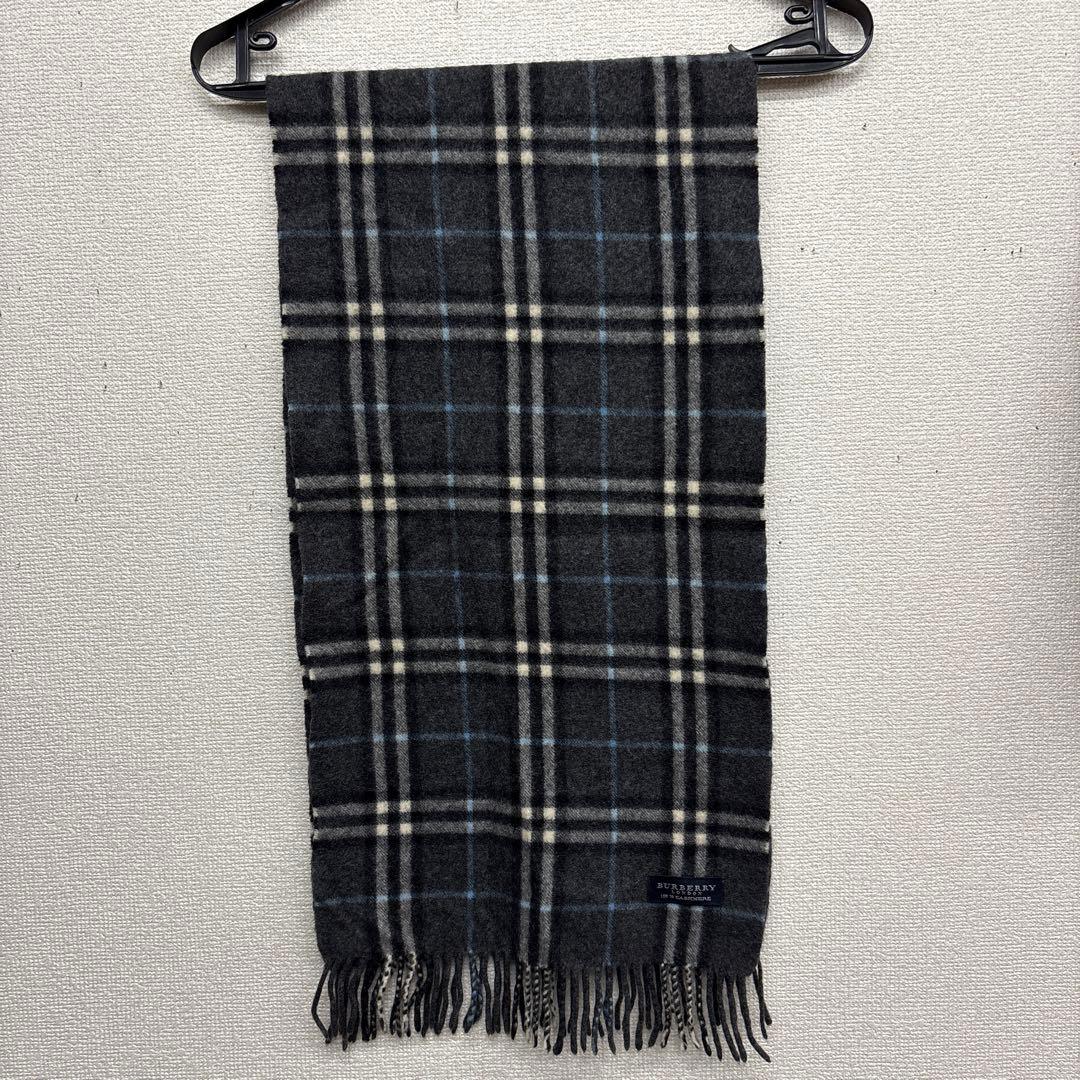 BURBERRY LONDON カシミヤ100% マフラー