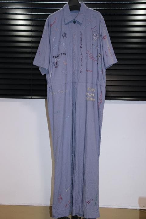 B&Y アローズ 別注 PAYDAY エンブロイダリー 半袖オールインワン 刺繍