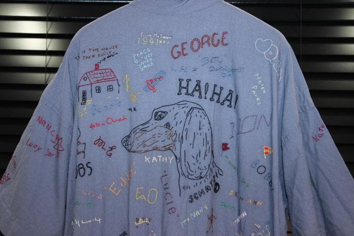 B&Y アローズ 別注 PAYDAY エンブロイダリー 半袖オールインワン 刺繍