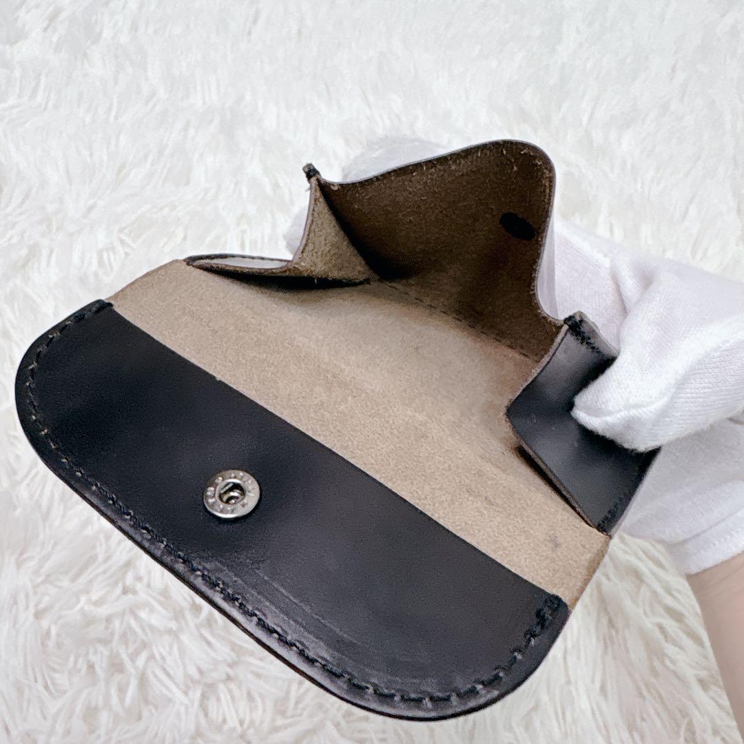 MR.OLIVE　二つ折り財布 ポケット付き クロムエクセル　牛革　ミニ