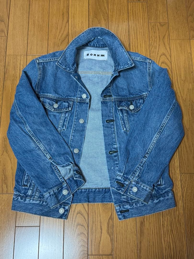 Bonum ボナム ダメージ デニムジャケット Gジャン