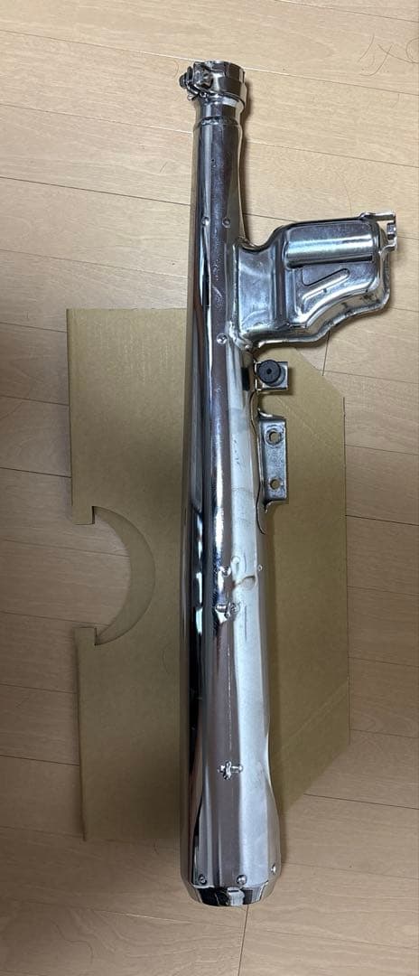 【破格❗️】SR400 純正マフラー　車検用　空気漏れなし