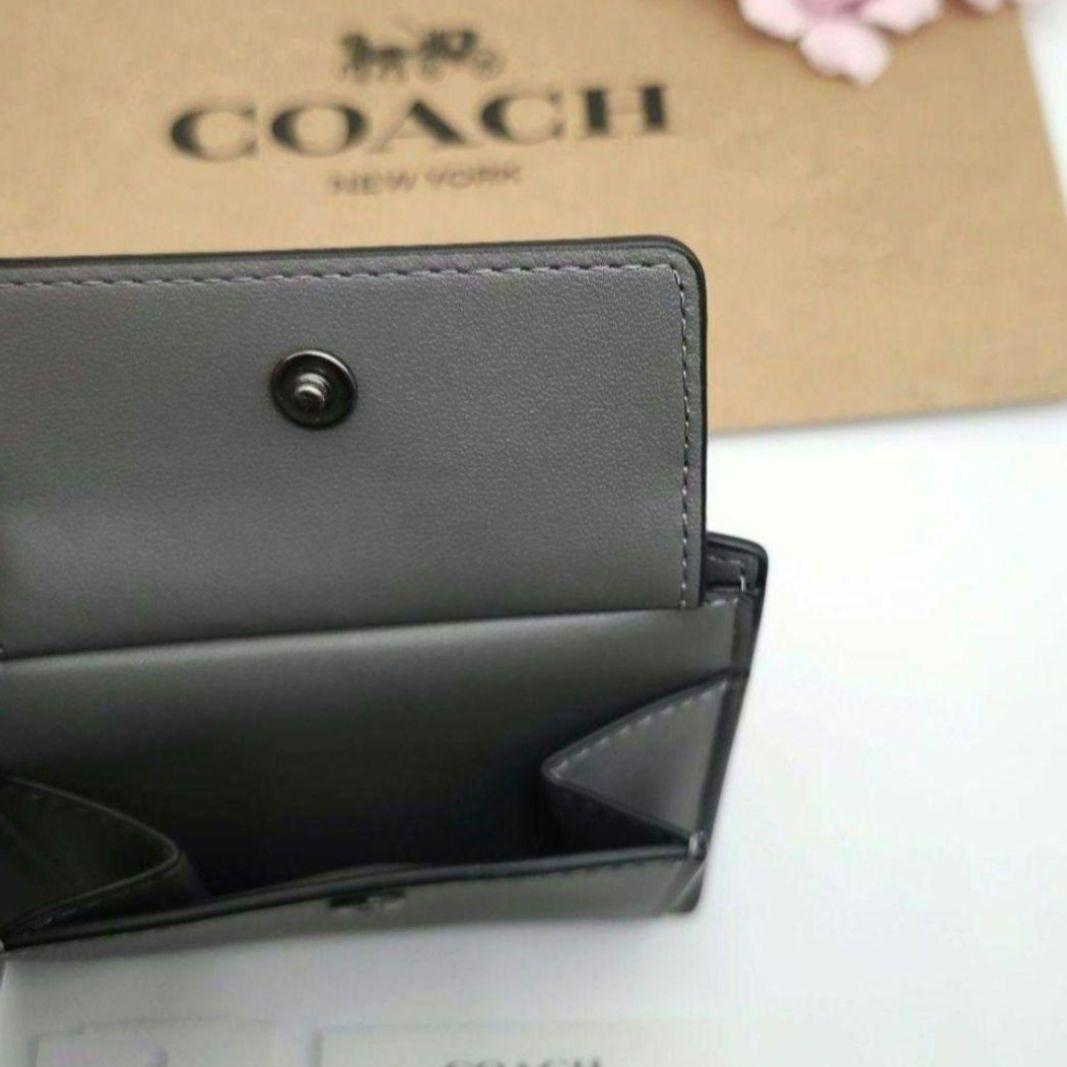 新商品　COACH　コーチ　折り財布　ウォレット　シグネチャー　正規品