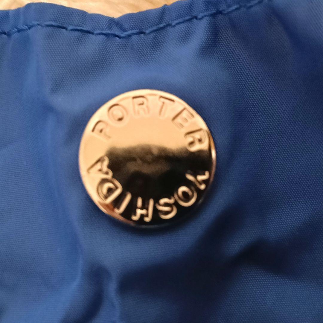 【完売品】PORTER ポーターGROCERY BAG ブルー（CVS）