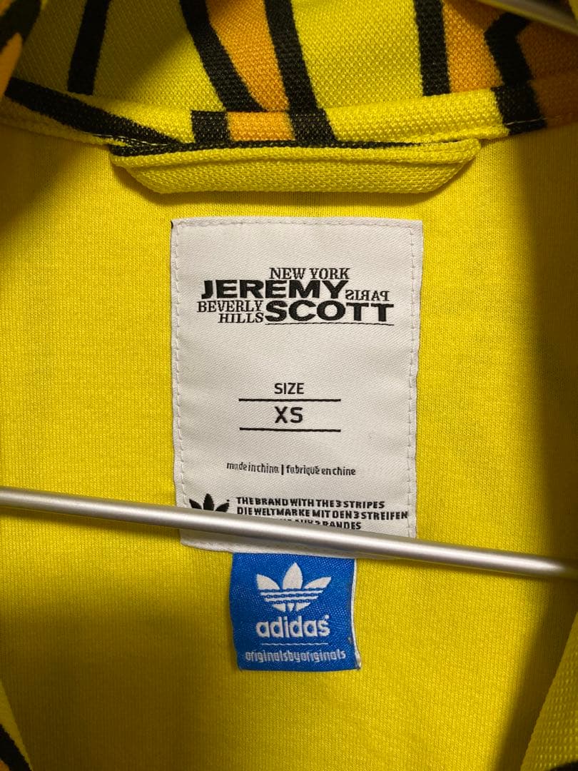 adidas✖︎JEREMY SCOTT ポテト柄ジャージセットアップ