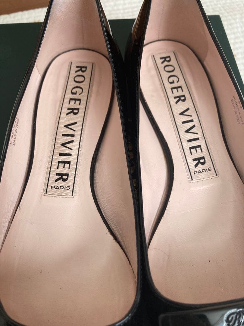 ★ROGER VIVIER/ロジェヴィヴィエ★ゴメッティーヌフラットシューズ37