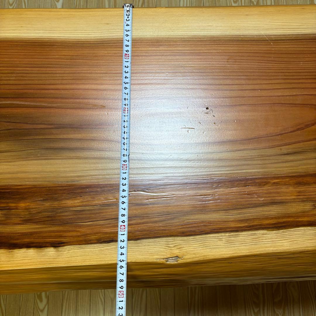 一枚板　テーブル　無垢材　杉