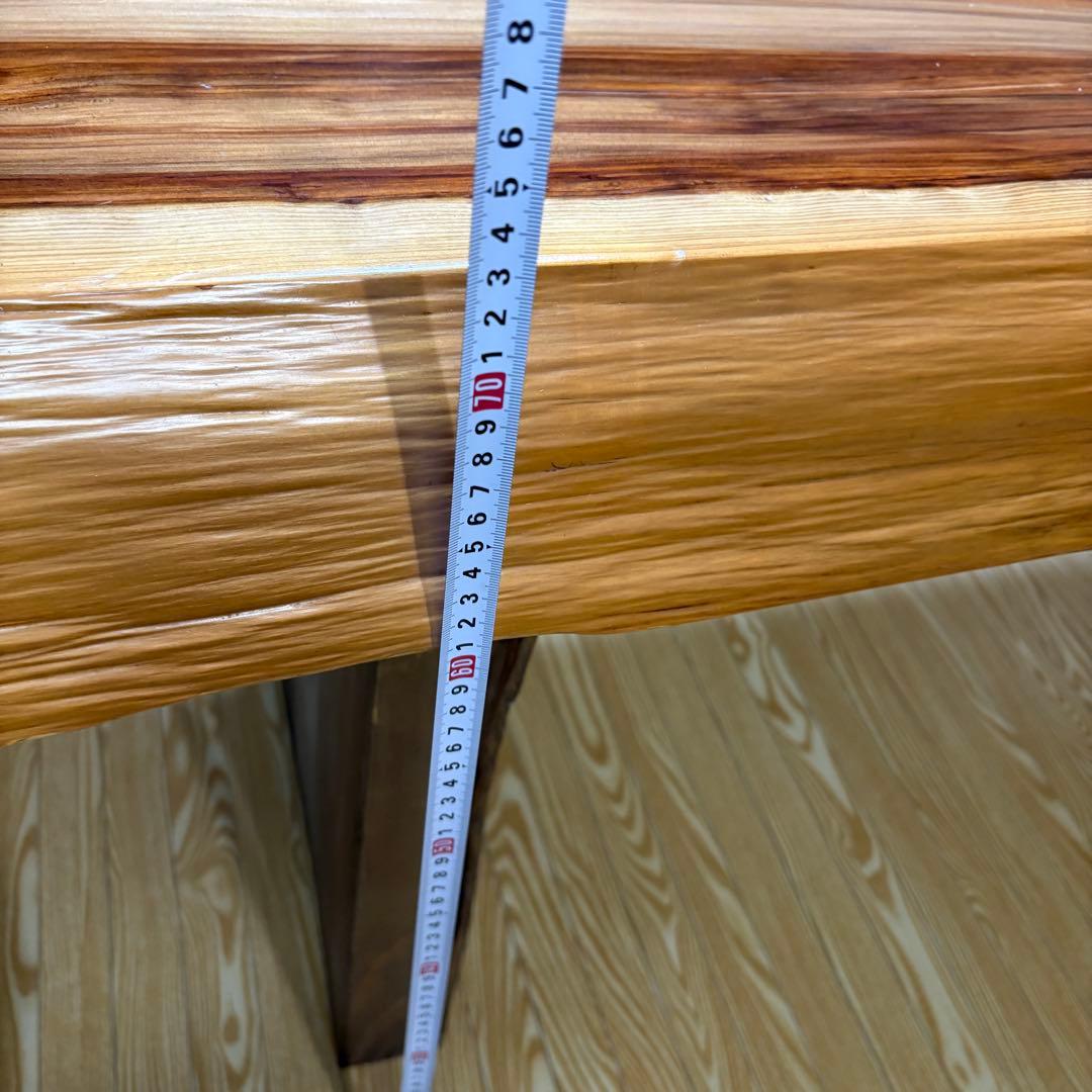 一枚板　テーブル　無垢材　杉