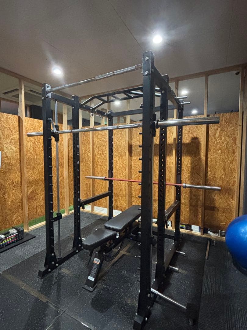 【ムフフ様限定直接引取り・埼玉県ふじみ野市】パワーラック兼スミスマシン他