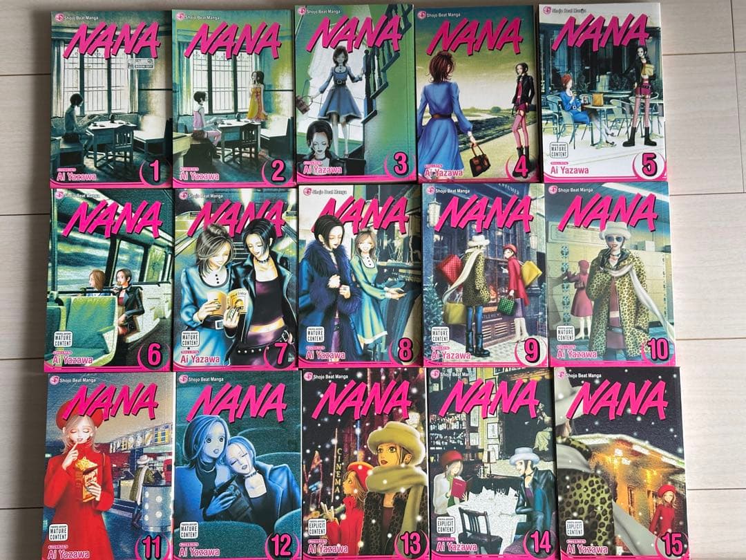 【英語版】NANA全巻 セット矢沢あい 1~21巻 洋書 りぼん 漫画